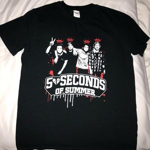 [2/$25!!] 5SOS concert tee